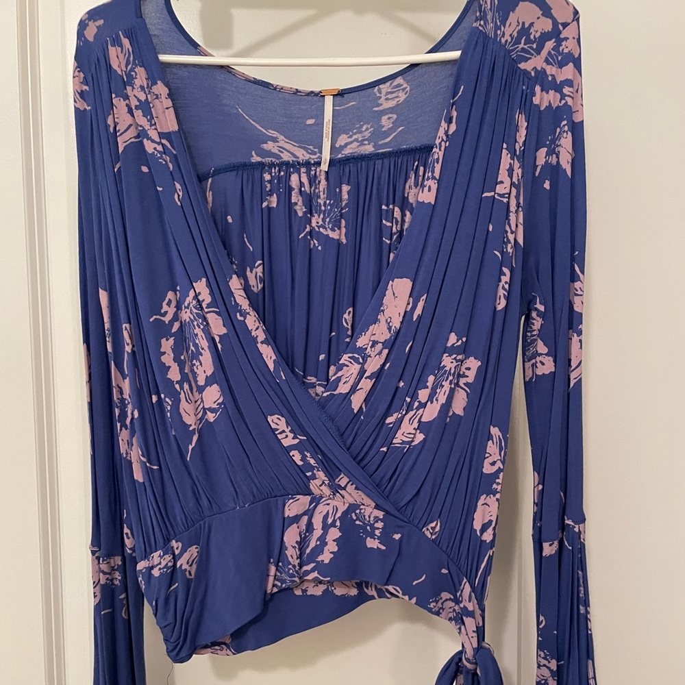 Free people wrap top